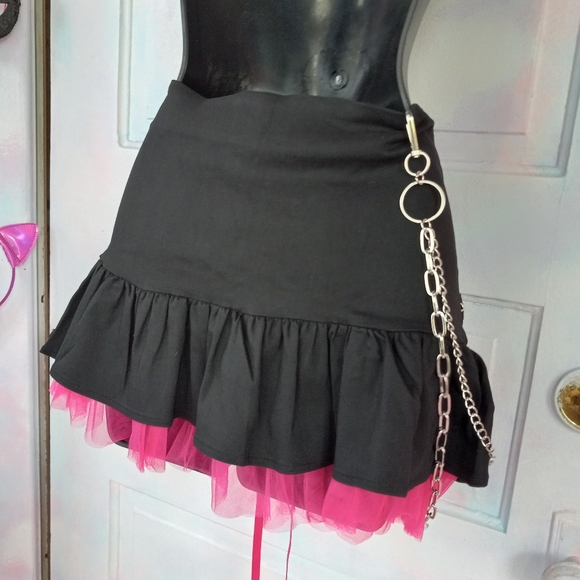 Skelanimal unicorn Custom Rage festival skirt! OOAK fairy grunge! Only 1 on 🌎 - Picture 7 of 15